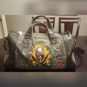 Vintage Ed Hardy Dufflebag